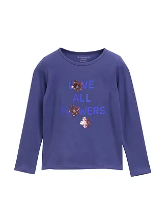 TOM TAILOR | Mädchen Langarmshirt | dunkelblau